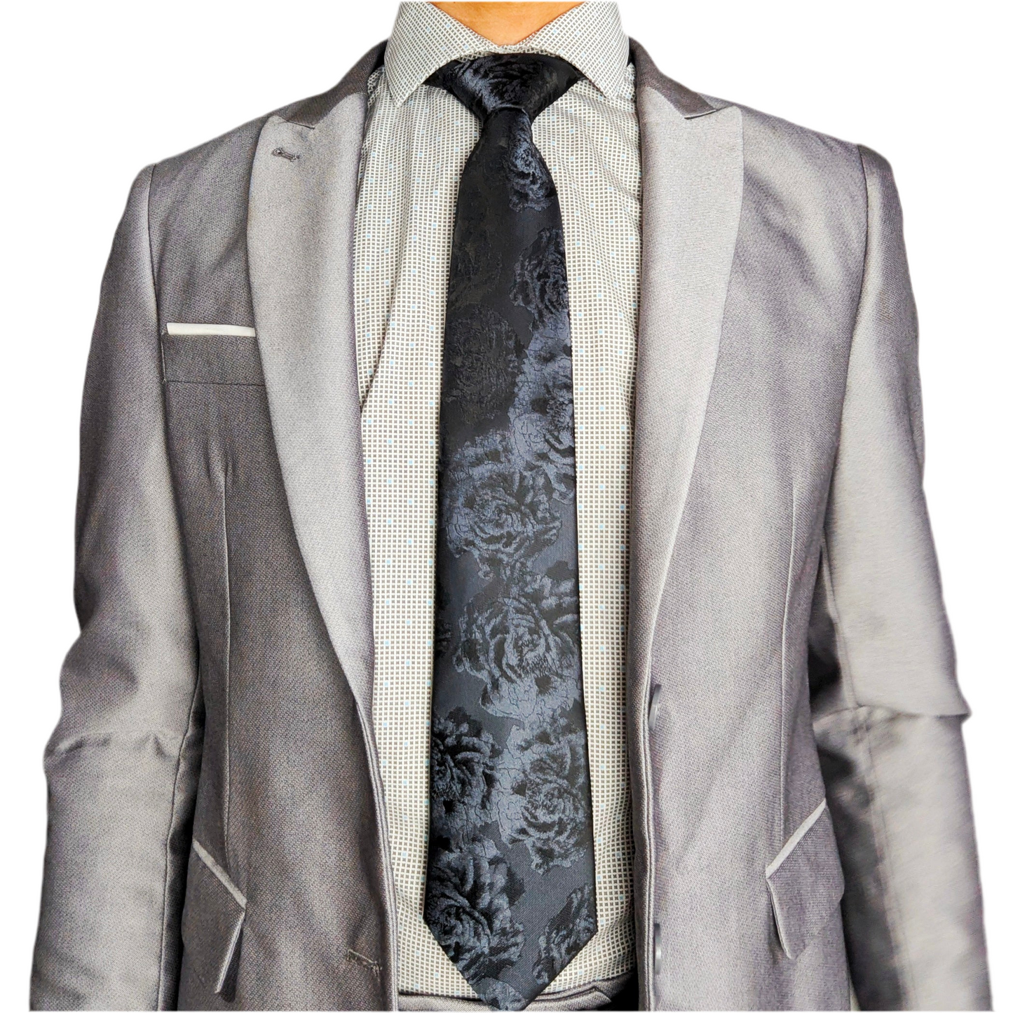 Corbata Floreada