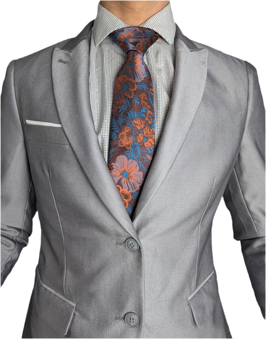 Corbata Floreada